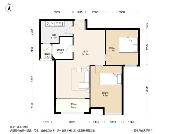 秀兰左岸小镇户型图