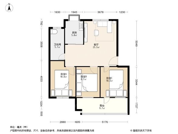 天晟园区户型图