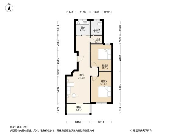 金禾馨苑户型图