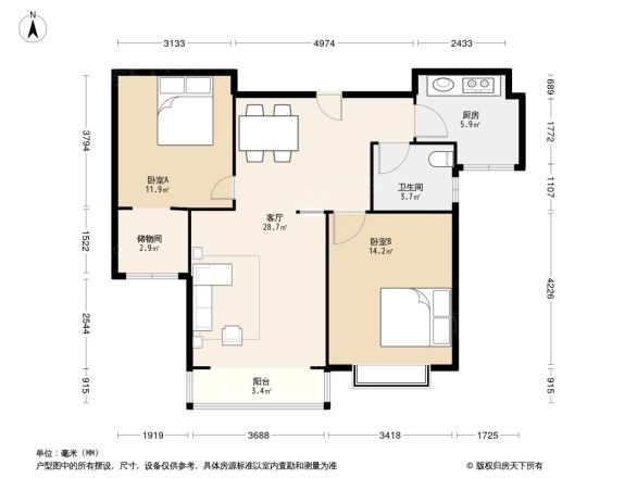 德润康城户型图