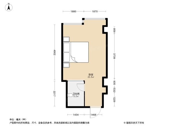 峨山温泉公寓户型图
