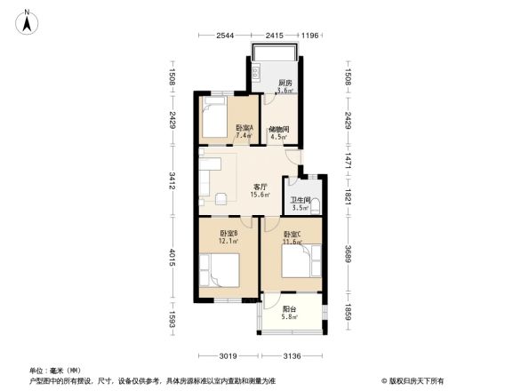 金乔北区户型图