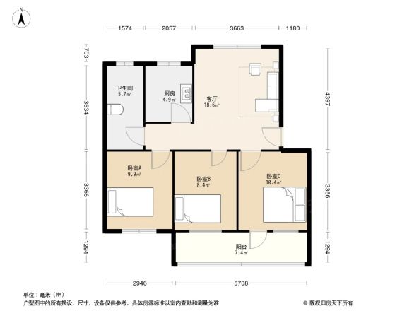 天晟园区户型图