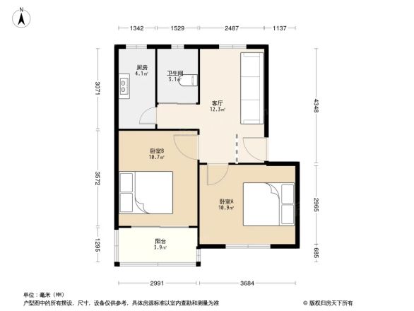 灯塔新村小区户型图