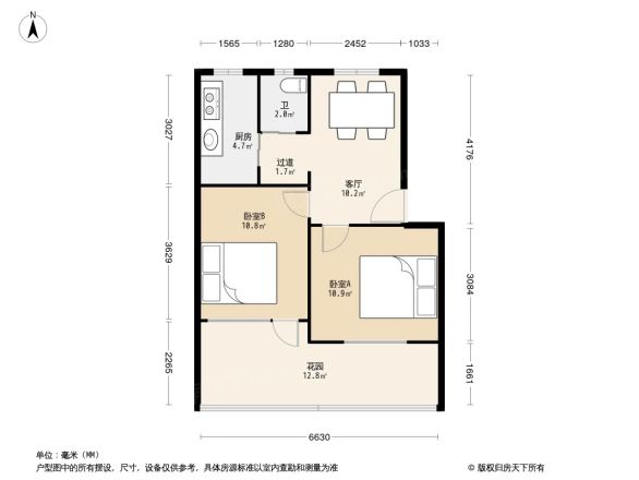 灯塔新村小区户型图