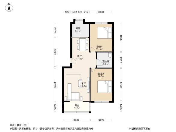 阳光地带户型图