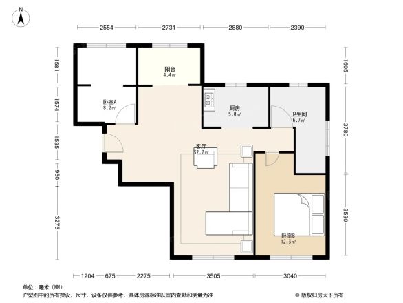 秀兰左岸小镇户型图