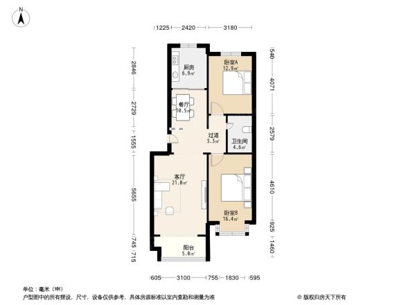 金海馨苑户型图