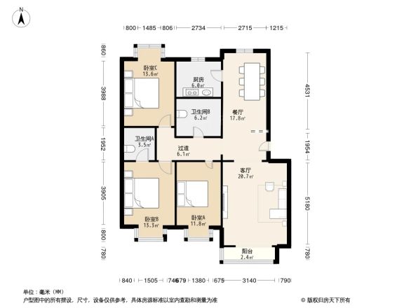 金海馨苑户型图