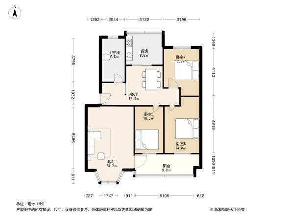 天晟园区户型图
