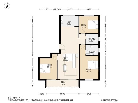 锦绣东城户型图