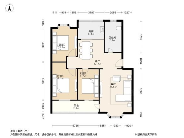 天晟园区户型图