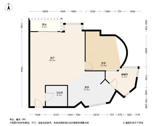 汇春广场户型图
