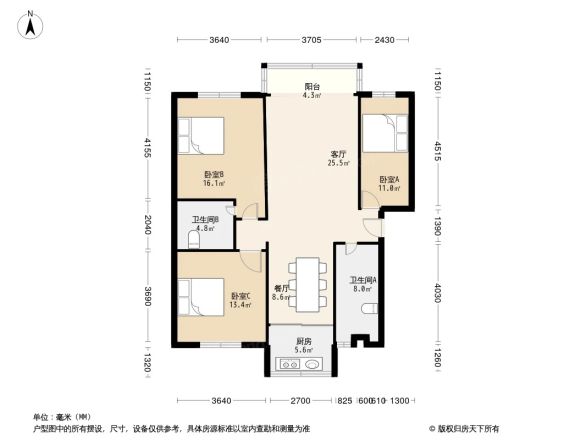 永丰商住城户型图