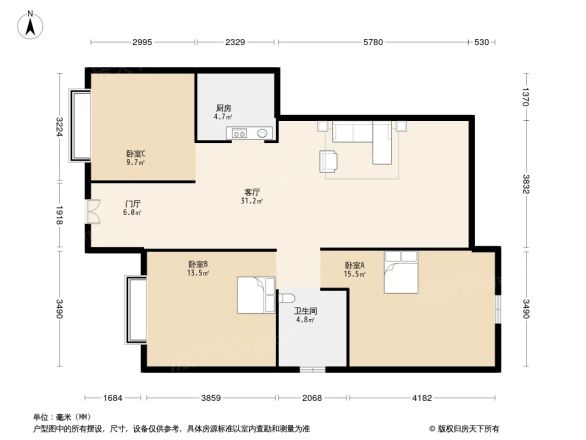 万和阳光城户型图