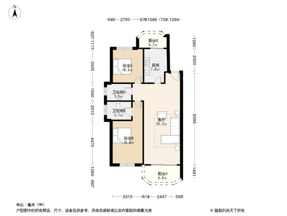碧桂园凤凰城凤凰岛户型图