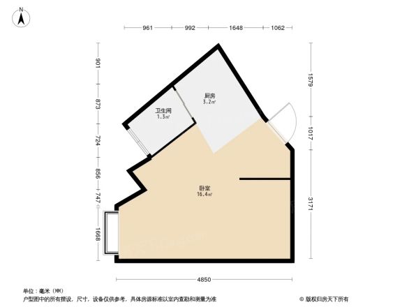 慧谷阳光户型图