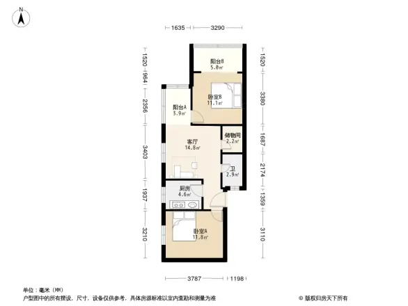 金山支路小区户型图