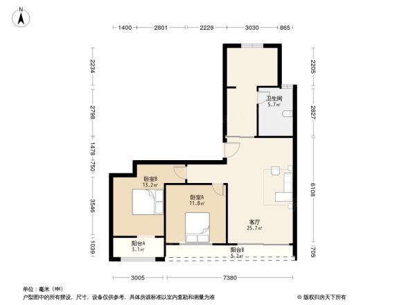 德润绿城户型图