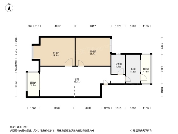 柳岸馨苑户型图