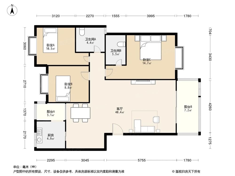 相似户型图