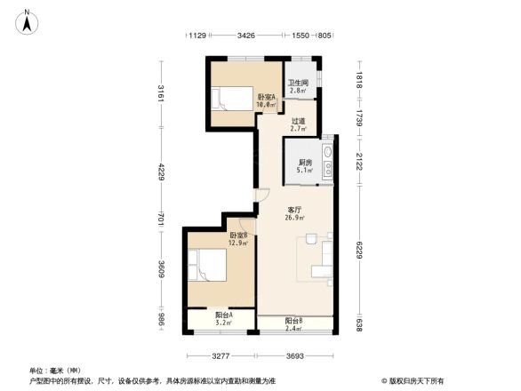 德润绿城户型图