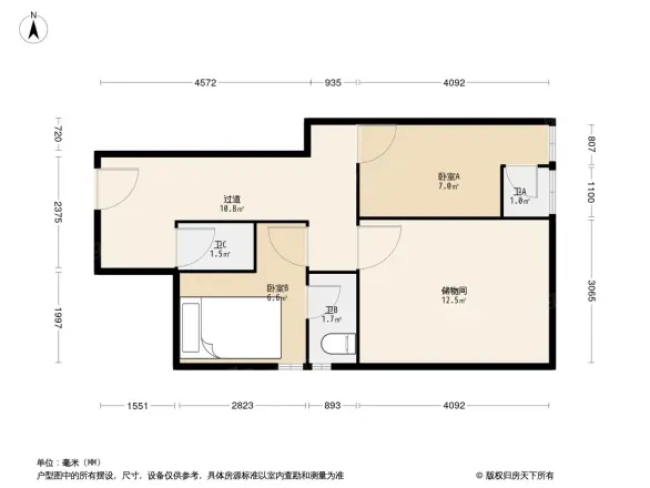 南坪商业大楼户型图