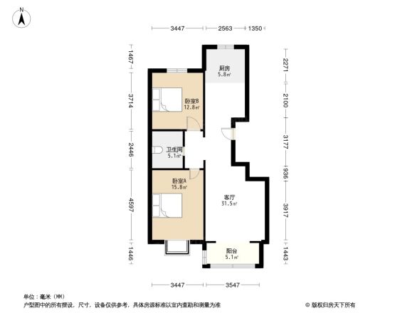 丰泽园户型图