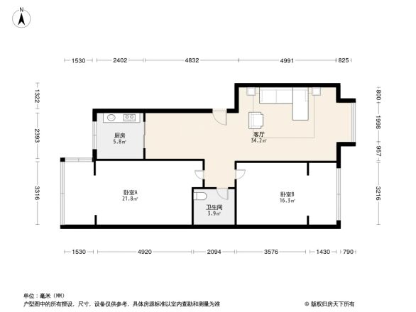 万和阳光城户型图