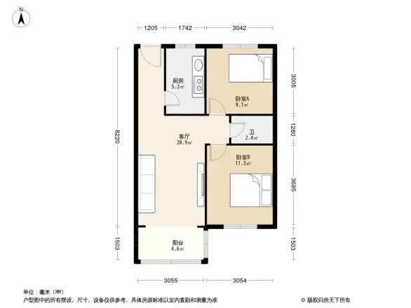 金山支路小区户型图