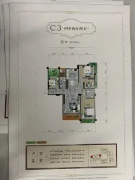 福盛.蓝山郡4室2厅1厨2卫建面135.00㎡