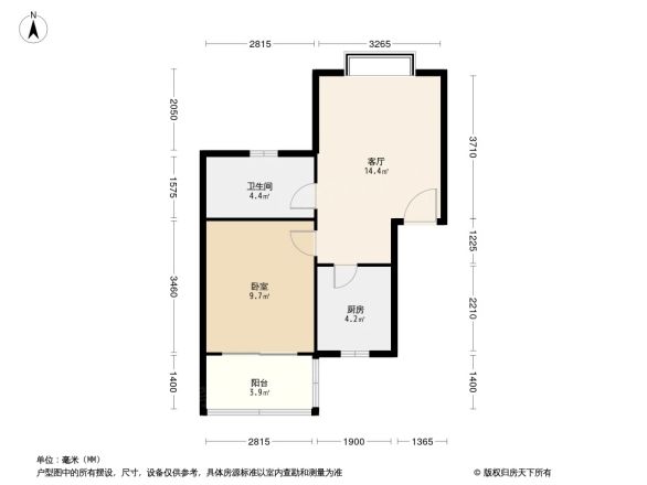 天鑫花园东区户型图