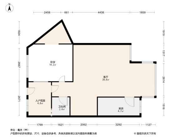 光辉岁月户型图