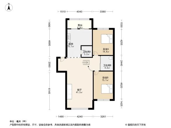 金山小区东区户型图