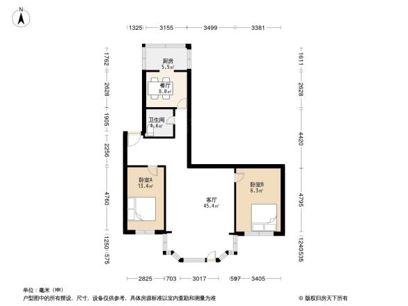 卉盛家园户型图
