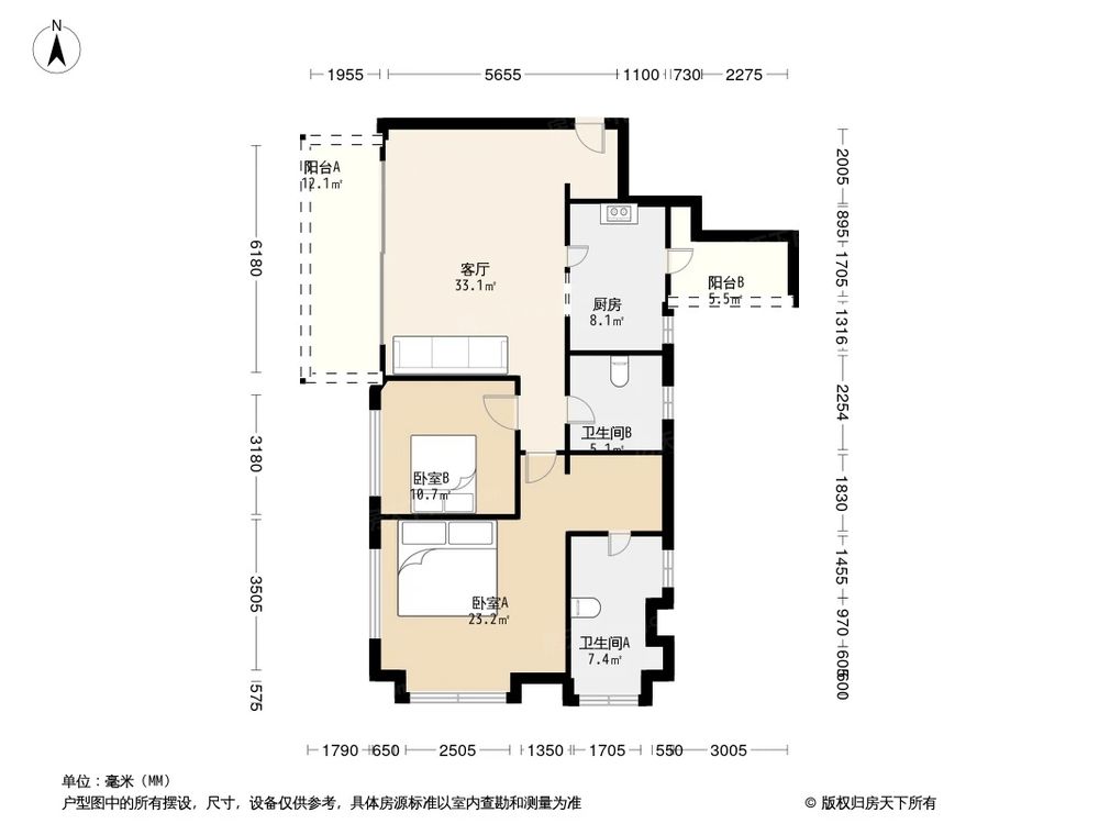 相似户型图