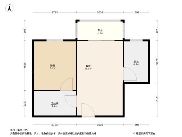 天鑫花园东区户型图
