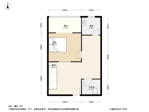 宏源新居户型图