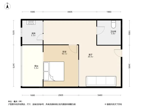 宏源新居户型图