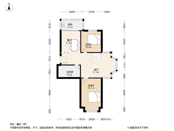 卉盛家园户型图