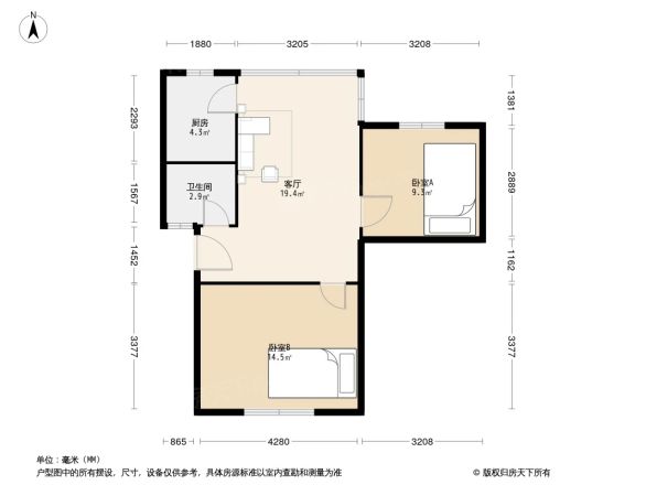 玉林东街13号院户型图