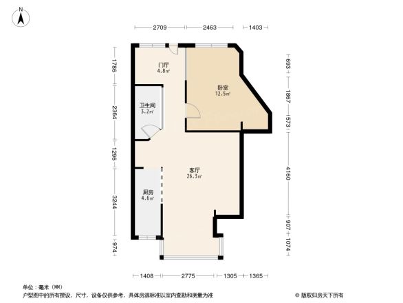 光辉岁月户型图