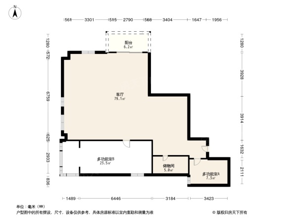 长安大厦小区户型图