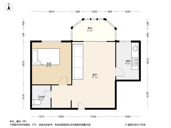 天鑫花园东区户型图