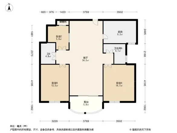 金榜大厦户型图