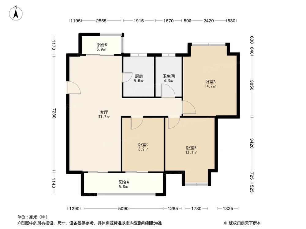 相似户型图