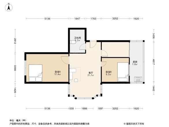 卉盛家园户型图