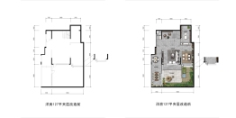 龙湖华煜·江与城3室2厅1厨2卫建面127.0㎡