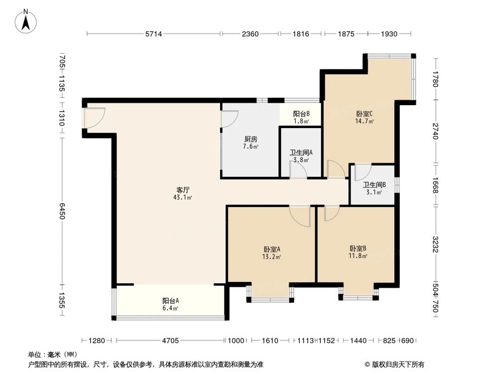 相似户型图