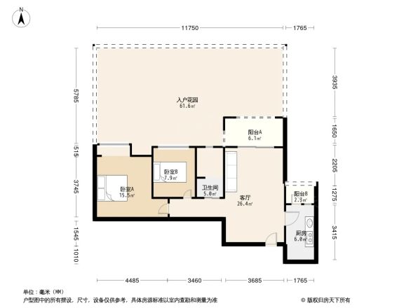 棠湖泊林城户型图